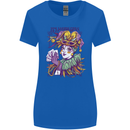 Carnival Its Mardi Gras Womens Wider Cut T-Shirt Royal Blue