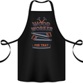 Carpenter Woodworker No App For That Cotton Apron 100% Organic Black