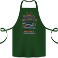 Carpenter Woodworker No App For That Cotton Apron 100% Organic Forest Green