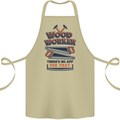 Carpenter Woodworker No App For That Cotton Apron 100% Organic Khaki