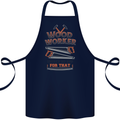 Carpenter Woodworker No App For That Cotton Apron 100% Organic Navy Blue