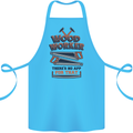 Carpenter Woodworker No App For That Cotton Apron 100% Organic Turquoise