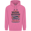 Carpenter Woodworker No App For That Mens 80% Cotton Hoodie Azelea