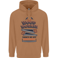Carpenter Woodworker No App For That Mens 80% Cotton Hoodie Caramel Latte