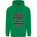 Carpenter Woodworker No App For That Mens 80% Cotton Hoodie Irish Green