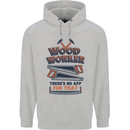 Carpenter Woodworker No App For That Mens 80% Cotton Hoodie Sports Grey