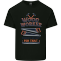 Carpenter Woodworker No App For That Mens Cotton T-Shirt Tee Top Black