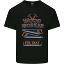 Carpenter Woodworker No App For That Mens Cotton T-Shirt Tee Top Black