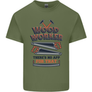 Carpenter Woodworker No App For That Mens Cotton T-Shirt Tee Top Military Green