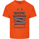 Carpenter Woodworker No App For That Mens Cotton T-Shirt Tee Top Orange