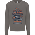 Carpenter Woodworker No App For That Mens Sweatshirt Jumper Charcoal