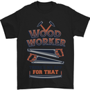 Carpenter Woodworker No App For That Mens T-Shirt Cotton Gildan Black