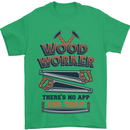 Carpenter Woodworker No App For That Mens T-Shirt Cotton Gildan Irish Green