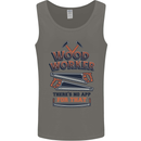 Carpenter Woodworker No App For That Mens Vest Tank Top Charcoal