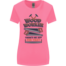 Carpenter Woodworker No App For That Womens Wider Cut T-Shirt Azalea