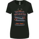 Carpenter Woodworker No App For That Womens Wider Cut T-Shirt Black