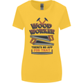 Carpenter Woodworker No App For That Womens Wider Cut T-Shirt Yellow
