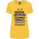Carpenter Woodworker No App For That Womens Wider Cut T-Shirt Yellow