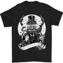 Carrousel Head Weird Man With Guns Mens T-Shirt Cotton Gildan Black