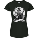 Carrousel Head Weird Man With Guns Womens Petite Cut T-Shirt Black