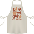 Cat Breeds Cotton Apron 100% Organic Natural