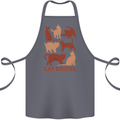 Cat Breeds Cotton Apron 100% Organic Steel
