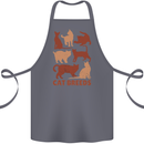 Cat Breeds Cotton Apron 100% Organic Steel