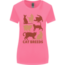 Cat Breeds Womens Wider Cut T-Shirt Azalea