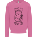 Cat Dont Fight Me Funny Mens Sweatshirt Jumper Azalea