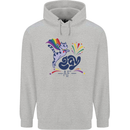 Cat Gay AF LGBT Gay Pride Childrens Kids Hoodie Sports Grey