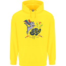 Cat Gay AF LGBT Gay Pride Childrens Kids Hoodie Yellow