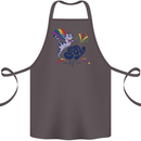 Cat Gay AF LGBT Gay Pride Cotton Apron 100% Organic Dark Grey
