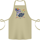 Cat Gay AF LGBT Gay Pride Cotton Apron 100% Organic Khaki