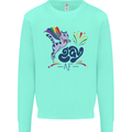 Cat Gay AF LGBT Gay Pride Kids Sweatshirt Jumper Peppermint