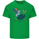 Cat Gay AF LGBT Gay Pride Kids T-Shirt Childrens Irish Green