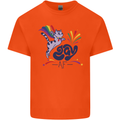 Cat Gay AF LGBT Gay Pride Mens Cotton T-Shirt Tee Top Orange