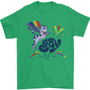 Cat Gay AF LGBT Gay Pride Mens T-Shirt 100% Cotton Irish Green