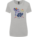 Cat Gay AF LGBT Gay Pride Womens Wider Cut T-Shirt Sports Grey