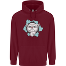 Cat Hole Childrens Kids Hoodie Maroon