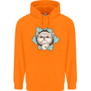Cat Hole Childrens Kids Hoodie Orange