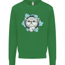 Cat Hole Kids Sweatshirt Jumper Irish Green