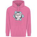 Cat Hole Mens 80% Cotton Hoodie Azelea