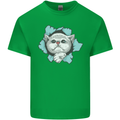 Cat Hole Mens Cotton T-Shirt Tee Top Irish Green