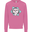 Cat Hole Mens Sweatshirt Jumper Azalea