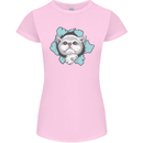 Cat Hole Womens Petite Cut T-Shirt Light Pink
