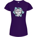 Cat Hole Womens Petite Cut T-Shirt Purple