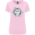 Cat Hole Womens Wider Cut T-Shirt Light Pink