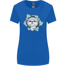 Cat Hole Womens Wider Cut T-Shirt Royal Blue