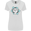 Cat Hole Womens Wider Cut T-Shirt White