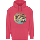 Cat I Do What I Want Funny Coffee Childrens Kids Hoodie Heliconia